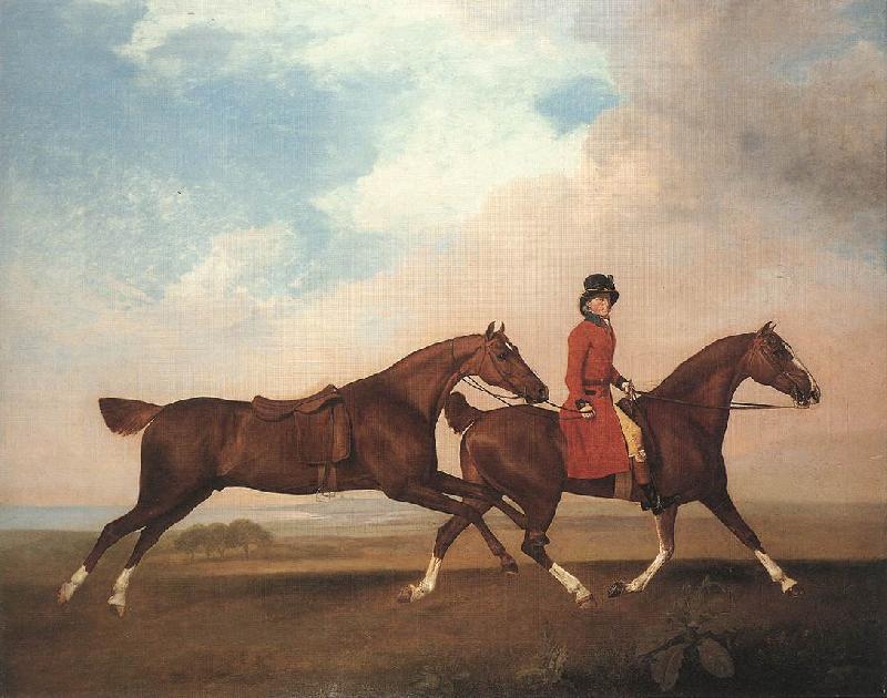 STUBBS, George William Anderson with Two Saddle-horses er Germany oil painting art